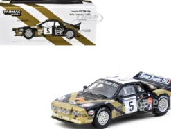 Lancia 037 Rally #5 Fabrizio Tabaton - Luciano Tedeschini Winner "Rally Catalunya" (1985) "Hobby64+" Series 1/64 Diecast Model Car by Tarmac Works