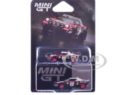 Lancia Stratos HF #4 Markku Alen - Ilkka Kivimaki Winner "Rally Sanremo" (1978) Limited Edition 1/64 Diecast Model Car by Mini GT