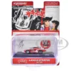 Lancia Stratos #10 White and Red "The Circuit Wolf" Manga 1/64 Diecast Model Car by Kyosho