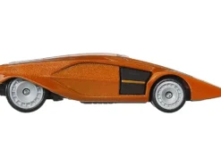 Lancia Stratos Zero Concept Car Orange Metallic "Hammer Drop" Series Diecast Model Car by Hot Wheels