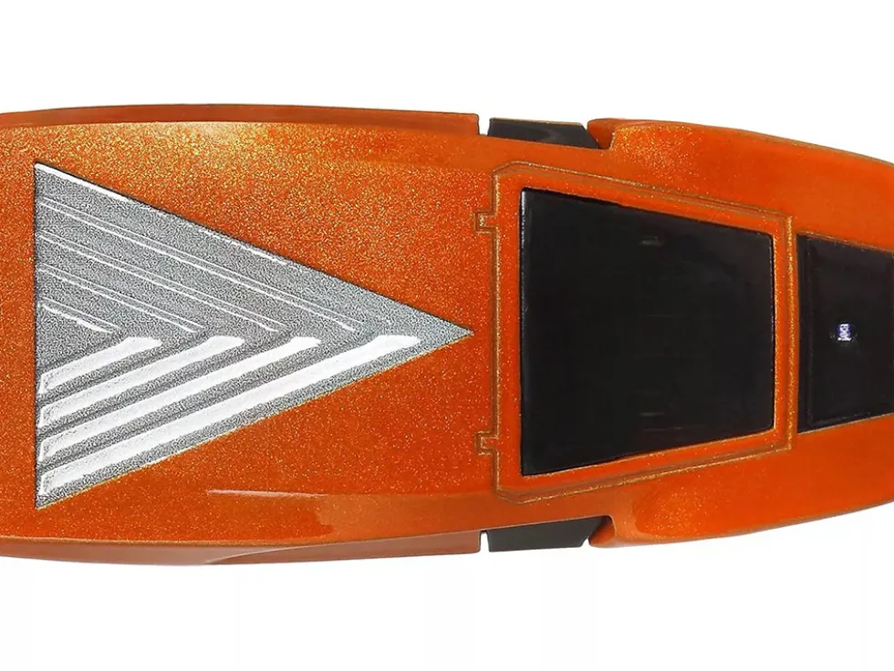 Lancia Stratos Zero Concept Car Orange Metallic "Hammer Drop" Series Diecast Model Car by Hot Wheels