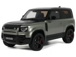 2021 Land Rover Defender 90 P400 X-Dynamic HSE Pangea Green Metallic 1/18 Model Car by GT Spirit