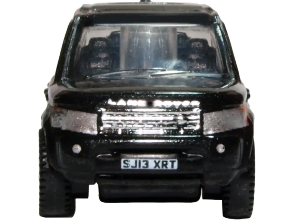 Land Rover Discovery 4 RHD (Right Hand Drive) Santorini Black 1/148 (N) Scale Diecast Model Car by Oxford Diecast