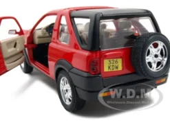 Land Rover Freelander Red 1/24 Diecast Model Car Bburago 22012