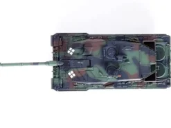 Leopard 2A6 Main Battle Tank Green Camouflage Ukrainian Army Armor Premium Series 1/72 Diecast Model Panzerkampf 12173PD
