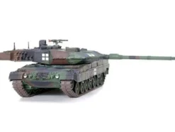 Leopard 2A6 Main Battle Tank Green Camouflage Ukrainian Army Armor Premium Series 1/72 Diecast Model Panzerkampf 12173PD