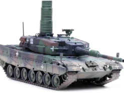 Leopard 2A4 Main Battle Tank with Snorkel "3-Tone Camouflage" Ukrainian Army "Armor Premium" Series 1/72 Diecast Model by Panzerkampf