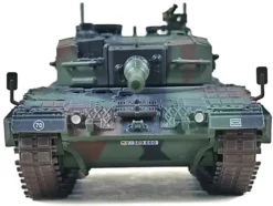 Leopard 2A4 Main Battle Tank with Snorkel "NATO Camouflage" German Army "Armor Premium" Series 1/72 Diecast Model by Panzerkampf