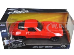 Letty's Chevrolet Corvette Fast & Furious F8 "The Fate of the Furious" Movie 1/24 Diecast Model Car Jada 98298