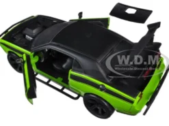 Letty's Dodge Challenger Off Road Green Fast & Furious Movie 1/24 Diecast Model Car Jada 97131