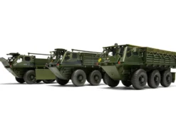 Level 3 Model Kit Alvis FV622 Stalwart Mk.2 Military Truck with 3 Scheme Options 1/35 Plastic Model Kit by Airfix