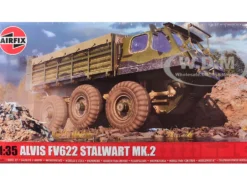Level 3 Model Kit Alvis FV622 Stalwart Mk.2 Military Truck with 3 Scheme Options 1/35 Plastic Model Kit by Airfix