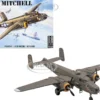 Level 4 Model Kit B-25J Mitchell Medium Bomber Plane 1/48 Scale Model Revell 85-5512