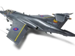 Level 4 Model Kit Blackburn Buccaneer S.2C/D Attack Aircraft with 4 Scheme Options 1/48 Plastic Model Kit by Airfix