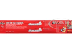 Level 2 Model Kit Bristol 192 Belvedere Helicopter with 2 Scheme Options 1/72 Plastic Model Kit by Airfix