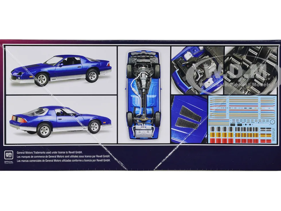 Level 4 Model Kit 1985 Chevrolet Camaro Z/28 1/24 Scale Model Revell 14540