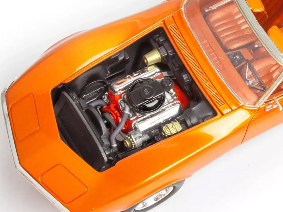 Level 4 Model Kit 1968 Chevrolet Corvette L/88 Convertible 2-in-1 1/25 Scale Model by Revell