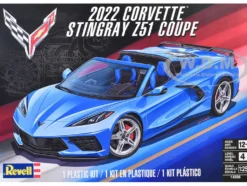 Level 4 Model Kit 2022 Chevrolet Corvette Stingray Z51 Coupe 1/25 Scale Model by Revell
