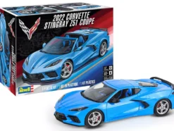 Level 4 Model Kit 2022 Chevrolet Corvette Stingray Z51 Coupe 1/25 Scale Model by Revell