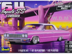 Level 4 Model Kit 1964 Chevrolet Impala SS Lowrider 1/25 Scale Model Revell 14557
