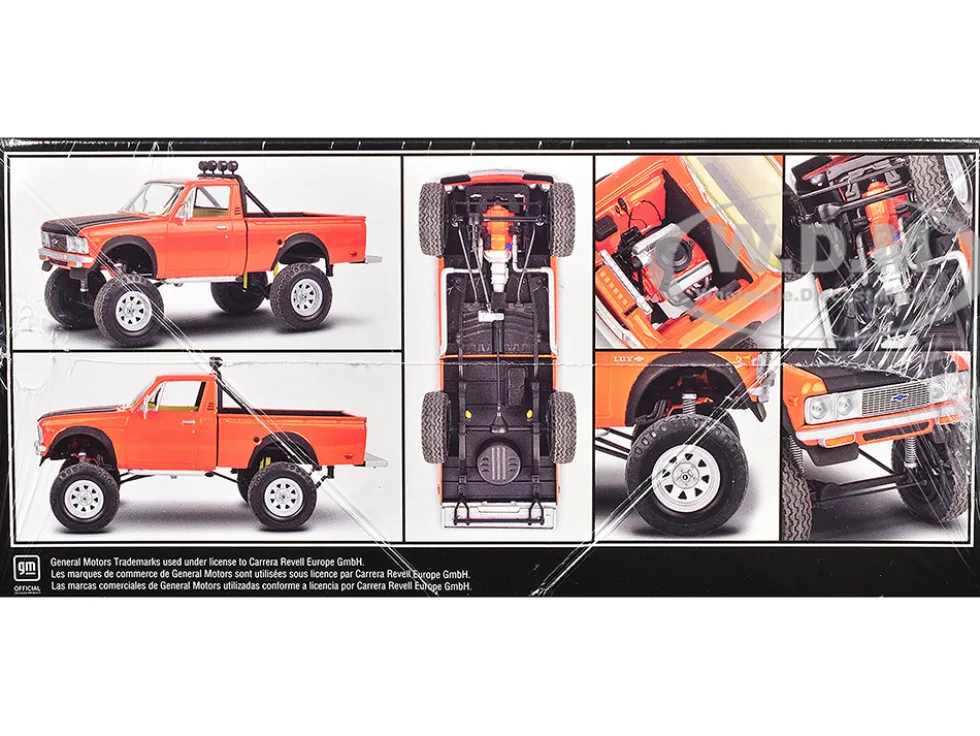 Level 4 Model Kit Chevrolet LUV 4x4 Pickup Truck "High Roller" 1/24 Scale Model by Revell