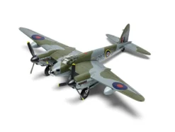 Level 2 Model Kit De Havilland Mosquito B.XVI/B.35/TT.35 Aircraft with 3 Scheme Options 1/72 Plastic Model Kit by Airfix