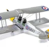 Level 2 Model Kit De Havilland Tiger Moth Aircraft with 2 Scheme Options 1/72 Plastic Model Kit by Airfix