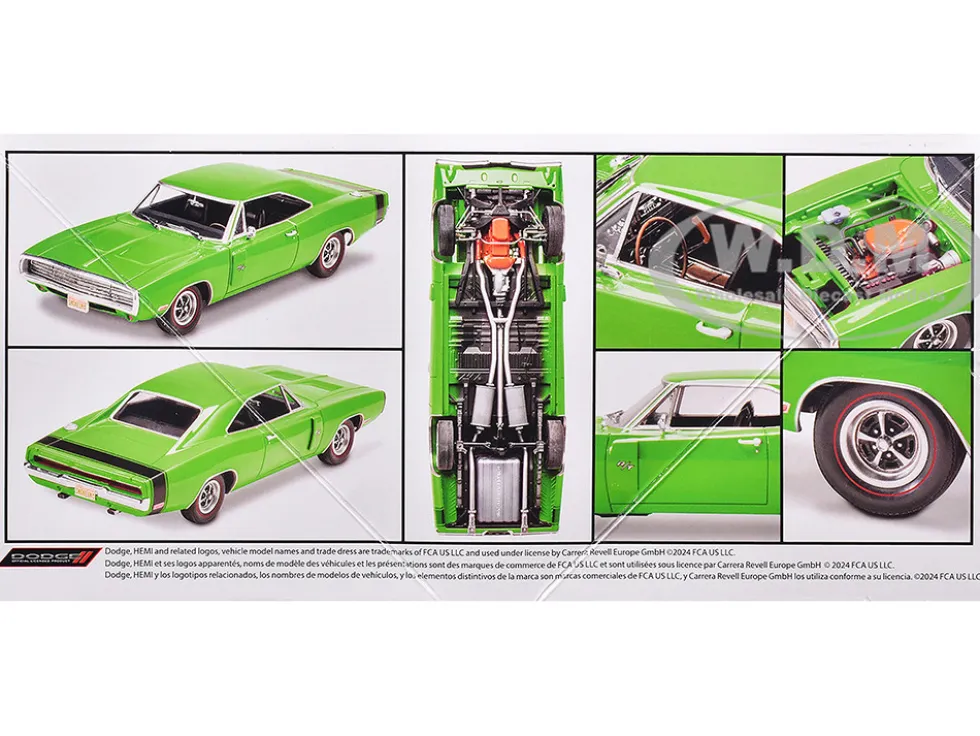 Level 5 Model Kit 1970 Dodge Charger R/T 1/25 Scale Model by Revell