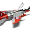 Level 2 Model Kit Folland Gnat T.1 Fighter Aircraft with 2 Scheme Options 1/48 Plastic Model Kit by Airfix