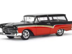 Level 5 Model Kit 1957 Ford Del Rio Ranch Wagon 2-in-1 Kit 1/25 Scale Model by Revell