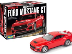 Level 3 Model Kit 2024 Ford Mustang GT 2-in-1 Kit (Click System) 1/25 Scale Model by Revell