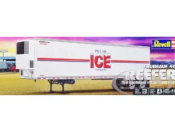 Level 4 Model Kit Fruehauf 40 Refrigerated Trailer Polar ICE 1/32 Scale Model Revell 14541