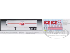Level 4 Model Kit Fruehauf 40 Refrigerated Trailer Polar ICE 1/32 Scale Model Revell 14541