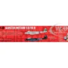 Level 2 Model Kit Gloster Meteor F.8/FR.9 Fighter Aircraft with 2 Scheme Options 1/72 Plastic Model Kit by Airfix