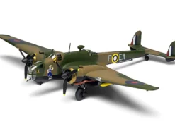 Level 2 Model Kit Handley Page Hampden Bomber Aircraft 1/72 Plastic Model Kit by Airfix