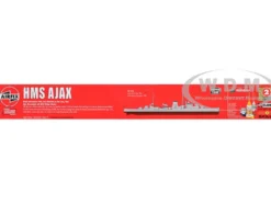 Level 3 Model Kit HMS Ajax Light Cruiser 1/600 Plastic Model Kit by Airfix