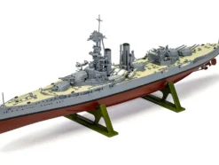 Level 3 Model Kit HMS Iron Duke Frigate "Vintage Classics" Series 1/600 Plastic Model Kit by Airfix