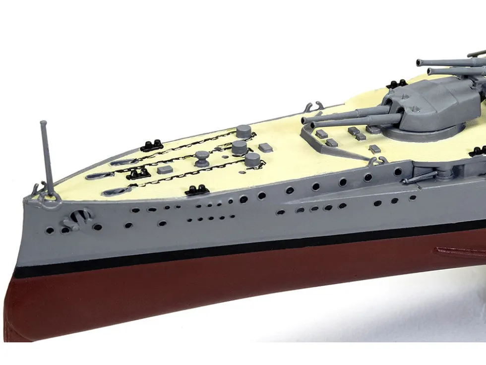 Level 3 Model Kit HMS Iron Duke Frigate "Vintage Classics" Series 1/600 Plastic Model Kit by Airfix