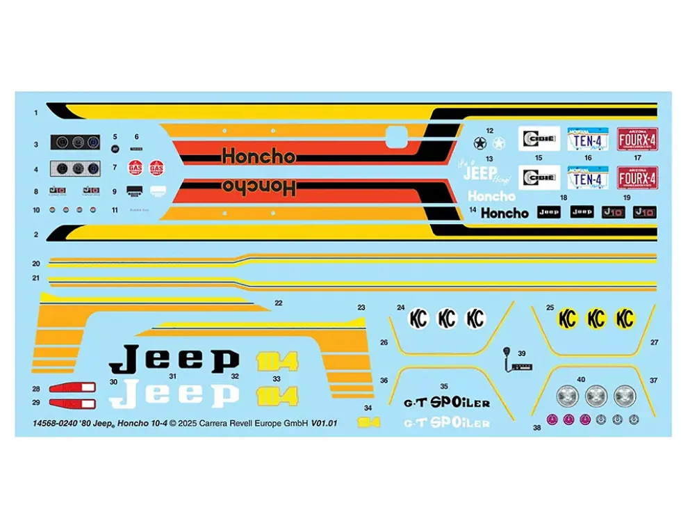Level 4 Model Kit 1979 Jeep J-10 Pickup Truck with Camper Top 1/24 Scale Model by Revell
