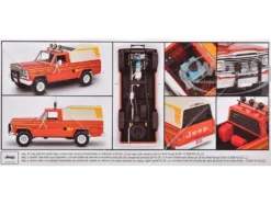 Level 4 Model Kit 1979 Jeep J-10 Pickup Truck with Camper Top 1/24 Scale Model by Revell