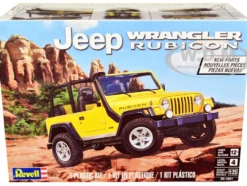 Level 4 Model Kit Jeep Wrangler Rubicon 1/25 Scale Model Revell 85-4501Level 4 Model Kit Jeep Wrangler Rubicon 1/25 Scale Model Revell 85-4501