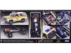 Level 4 Model Kit Jim Hopper's 1985 Chevrolet K5 Blazer "Stranger Things" (2016-Current) TV Series 1/25 Scale Model by Revell