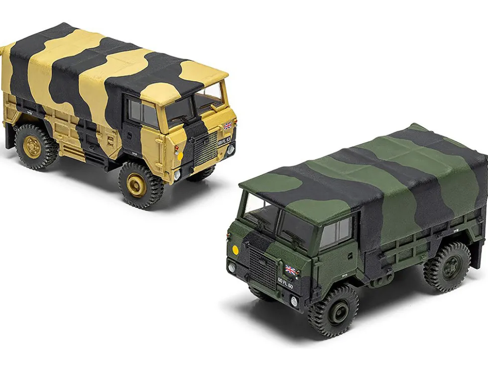 Level 1 Model Kit Land Rover 1 Tonne FC Truck (GS Body) with 3 Scheme Options 1/76 Plastic Model Kit by Airfix