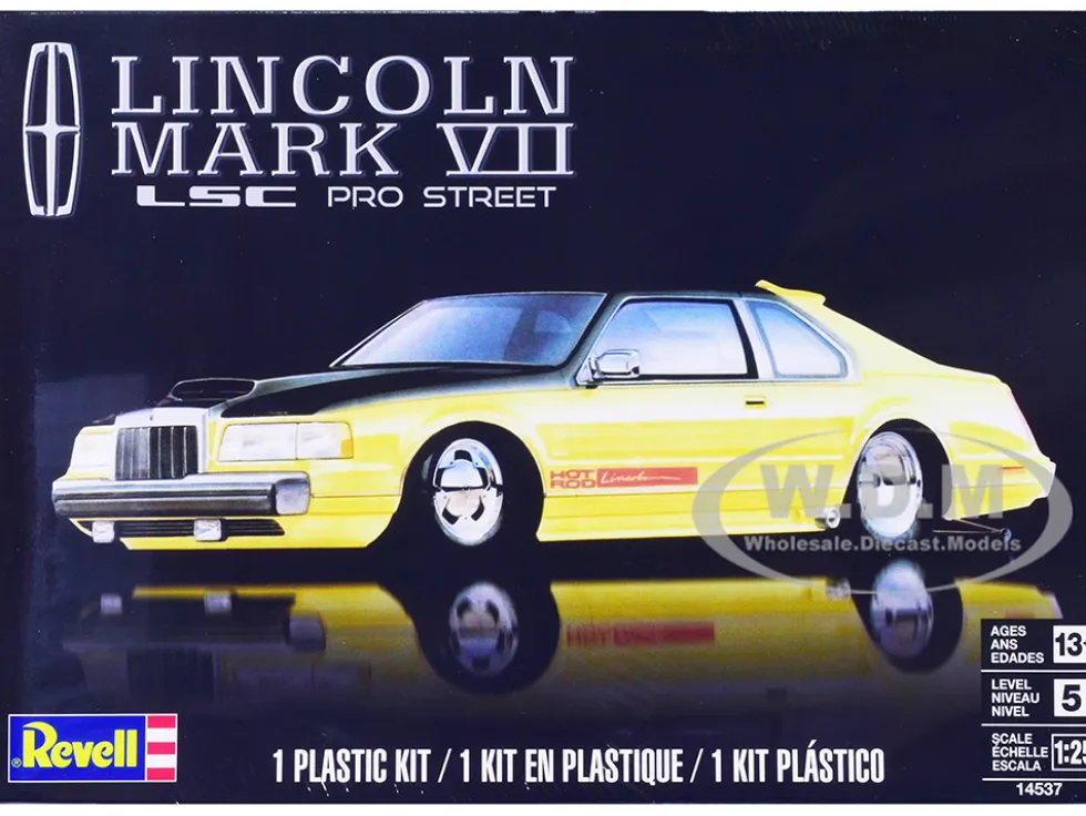 Level 5 Model Kit Lincoln Mark VII LSC Pro Street 1/25 Scale Model Revell 14537