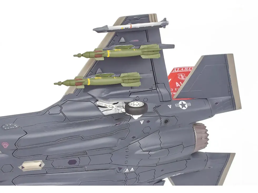 Level 4 Model Kit Lockheed Martin F-35A Lightning II Aircraft 1/72 Scale Model by Revell