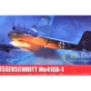 Level 2 Model Kit Messerschmitt Me410A-1 Fighter Aircraft with 2 Scheme Options 1/72 Plastic Model Kit by Airfix