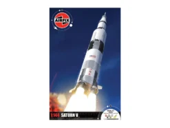 Level 3 Model Kit NASA Saturn V Rocket Gift Set 1/144 Plastic Model Kit by Airfix
