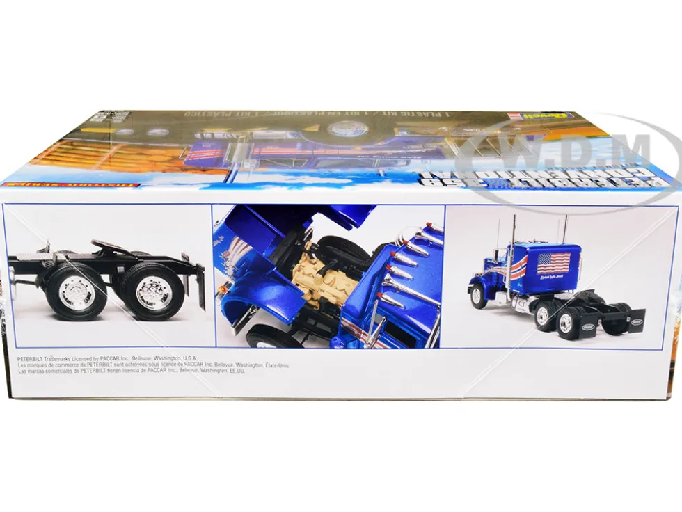 Level 4 Model Kit Peterbilt 359 Conventional Truck Tractor without Trailer Historic Series 1/25 Scale Model Revell 85-1506
