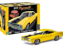 Level 4 Model Kit 1970 Plymouth Road Runner 1/24 Scale Model Revell 14531