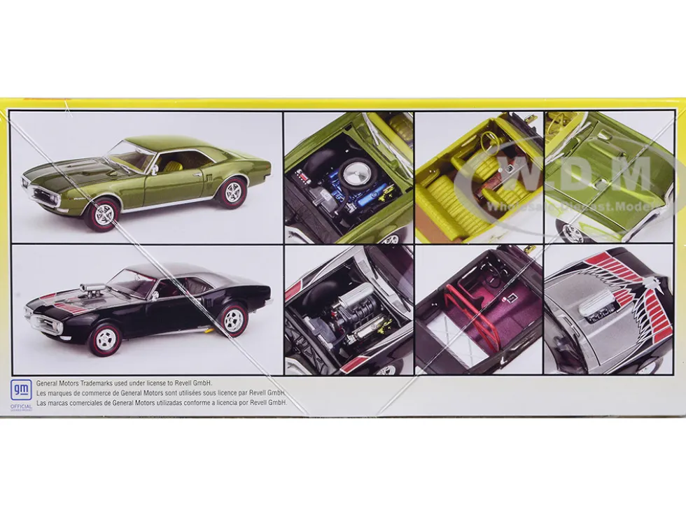 Level 4 Model Kit 1968 Pontiac Firebird 400 2 in 1 Kit 1/25 Scale Model Revell 14545